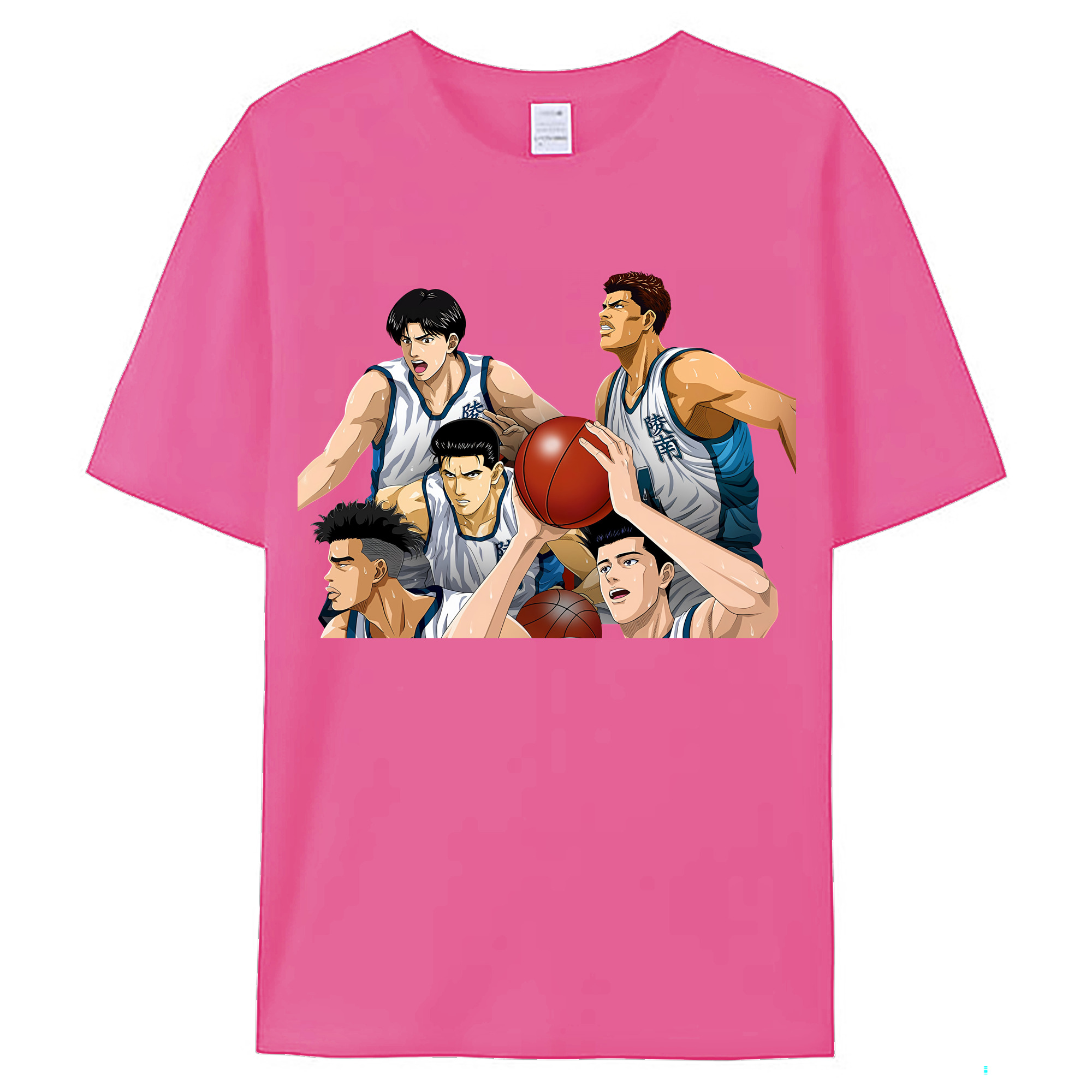 （画像用） SLAM DUNK／スラムダンク レディースカジュアルプリントTシャツ（綿100％）